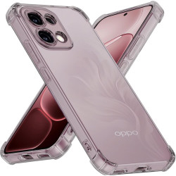 Θήκη Oppo A6 Pro Techsuit Shockproof Clear Silicone Σιλικόνης - Smoke Black (5949419367951)