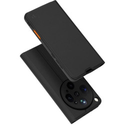 Θήκη Oppo Find X9 Ultra Techsuit Magskin Book Πορτοφόλι από Οικολογικό Δέρμα - Black (5949419365988)