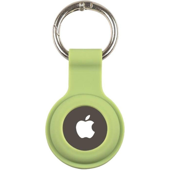 Θήκη AirTag 2 / 1 Mobile Origin AirTag KeyChain Σιλικόνης με Μπρελόκ - Green (FRL-ATKC-GRN)