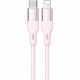 Καλώδιο Recci RS22CL Type-C σε Lightning Φόρτισης & Μεταφοράς Δεδομένων 150cm 27W - Pink (6955482529171)