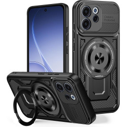 Θήκη Oppo Reno15 F / 15 FS Techsuit RuggedCam Ανθεκτική με KickStand & MagSafe - Black (5949419357068)