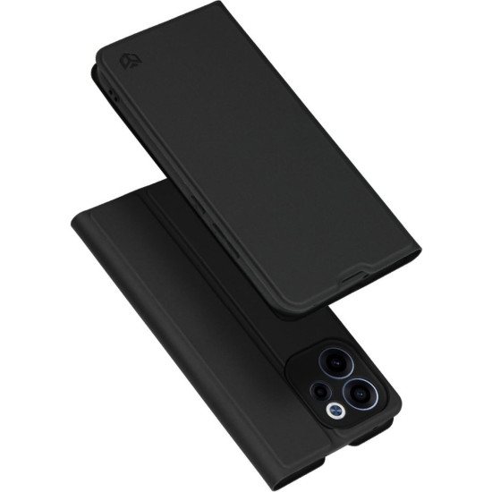 Θήκη Oppo Reno15 F / 15 FS Techsuit Magskin Book Πορτοφόλι από Οικολογικό Δέρμα - Black (5949419357150)