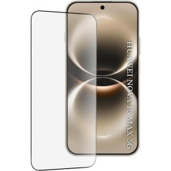 Tempered Glass Huawei Nova 15 Max Techsuit 111D Full Glue Full Face Αντιχαρακτικό Γυαλί Προστασίας Οθόνης - Black (5949419370531)