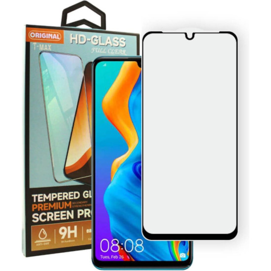 Tempered Glass Samsung Galaxy A17 T-Max Premium Full Glue Αντιχαρακτικό Γυαλί Προστασίας Οθόνης - Black (5206015086472)