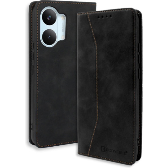 Θήκη Xiaomi Poco X8 Pro Max Bodycell Book Case Πορτοφόλι - Black (5206015086892)
