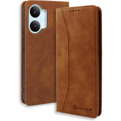 Θήκη Xiaomi Poco X8 Pro Max Bodycell Book Case Πορτοφόλι - Brown (5206015086908)