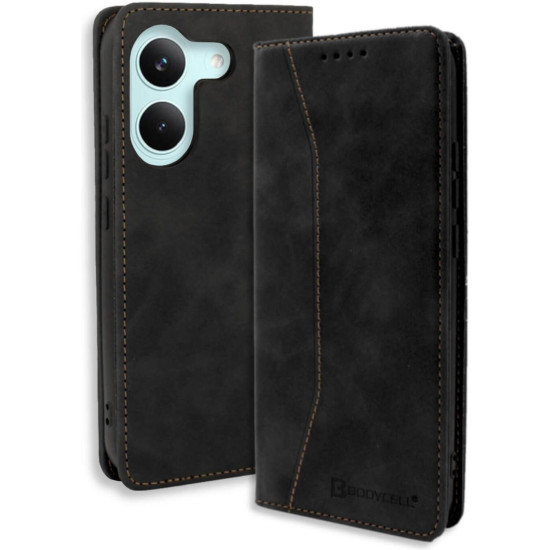 Θήκη Xiaomi Poco X8 Pro Bodycell Book Case Πορτοφόλι - Black (5206015086861)