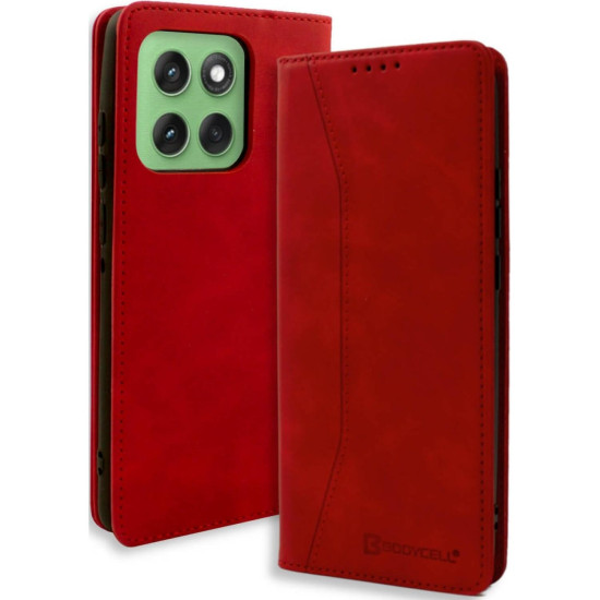 Θήκη Motorola Edge 70 Fusion Bodycell Book Case Πορτοφόλι - Red (5206015086823)