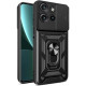 Θήκη Motorola Edge 60 Neo / Edge 50 Neo Bodycell Armor Slide Ανθεκτική με Κάλυμμα για την Κάμερα & Μεταλλικό Ring Holder - Black (5206015086595)
