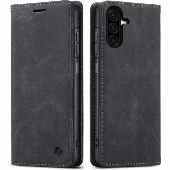 Θήκη Samsung Galaxy A27 Spacecase Wallet Πορτοφόλι - Black (5905719141332)