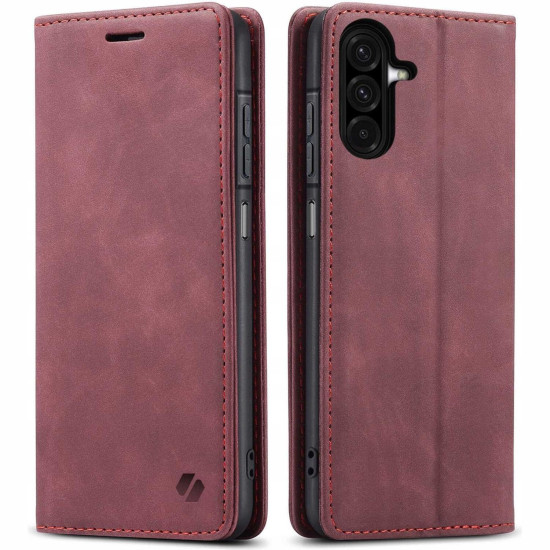 Θήκη Samsung Galaxy A27 Spacecase Wallet Πορτοφόλι - Red (5905719141363)
