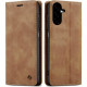 Θήκη Samsung Galaxy A27 Spacecase Wallet Πορτοφόλι - Light Brown (5905719141356)