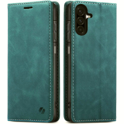 Θήκη Samsung Galaxy A27 Spacecase Wallet Πορτοφόλι - Green (5905719141349)