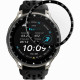 Hybrid Glass Amazfit Cheetah 2 Pro Spacecase Smartwatch Αντιχαρακτικό Προστατευτικό Υβριδικό Οθόνης - Black (5905719141615)