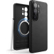 Θήκη Samsung Galaxy S26 Ultra Elago Magnetic Leather από Vegan Δέρμα με MagSafe - Black (EGS26MSLE69-BK)