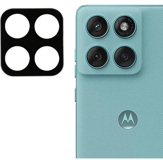 Tempered Glass Motorola Edge 60 / Edge 60 Fusion Techsuit Full Camera Αντιχαρακτικό Γυαλί Προστασίας για Φακό Κάμερας - Black (5949419286610)