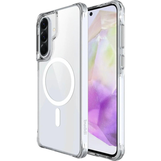 Θήκη Samsung Galaxy A57 Buddi Core Σκληρή Διάφανη με MagSafe - Transparent (8719246557842)