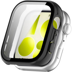 Θήκη Huawei Watch Fit 5 Techsuit Defense360 Pro με Tempered Glass - Black (5949419369962)