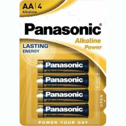 Μπαταρίες Panasonic LR6APB/4BP Alkaline Power Αλκαλικές LR6 AA 1.5V 4 Τεμάχια (5410853039273)