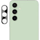 Tempered Glass Samsung Galaxy S24 FE Techsuit Full Camera Αντιχαρακτικό Γυαλί Προστασίας για Φακό Κάμερας - Black (5949419218666)