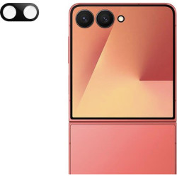 Tempered Glass Samsung Galaxy Z Flip7 Techsuit Full Camera Αντιχαρακτικό Γυαλί Προστασίας για Φακό Κάμερας - Black (5949419284388)