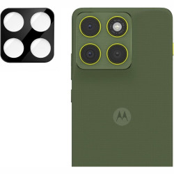 Tempered Glass Motorola Edge 70 Techsuit Full Camera Αντιχαρακτικό Γυαλί Προστασίας για Φακό Κάμερας - Black (5949419360501)