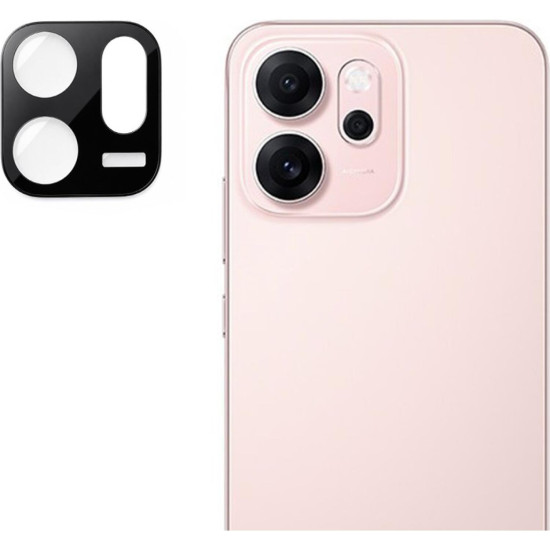 Tempered Glass Oppo Reno14 F / 14 FS Techsuit Full Camera Αντιχαρακτικό Γυαλί Προστασίας για Φακό Κάμερας - Black (5949419333857)
