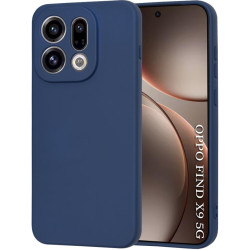 Θήκη Oppo Find X9 Techsuit SoftFlex Σιλικόνης - Navy Blue (5949419344433)