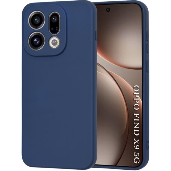 Θήκη Oppo Find X9 Techsuit SoftFlex Σιλικόνης - Navy Blue (5949419344433)