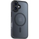 Θήκη iPhone 16 Torras Guardian Mag Ημιδιάφανη Ανθεκτική με MagSafe - Black (6970592332312)