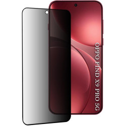 Tempered Glass Oppo Find X9 Pro Techsuit 111D Privacy Full Glue Full Face Αντιχαρακτικό Γυαλί Προστασίας Απορρήτου Οθόνης - Black (5949419347212)