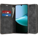 Θήκη Xiaomi Redmi 15C 5G / Poco C85 5G Techsuit Confy Cover Πορτοφόλι - Black (5949419302228)