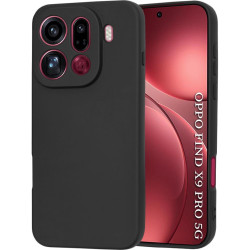 Θήκη Oppo Find X9 Pro Techsuit SoftFlex Σιλικόνης - Black (5949419344426)
