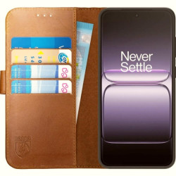 Θήκη OnePlus Nord 6 Rosso Deluxe Δερμάτινο Πορτοφόλι - Brown (8719246588839)