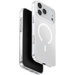 Θήκη iPhone 17 Pro Max Uniq AirSuit Ultra Slim MagClick Σκληρή με MagSafe - Glossy Clear White (UNIQ-IP6.9P(2025)-ASMGCLRW)