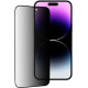 Tempered Glass iPhone 14 Pro Max Techsuit 111D Privacy Full Glue Full Face Αντιχαρακτικό Γυαλί Προστασίας Απορρήτου Οθόνης - Black (5949419126688)
