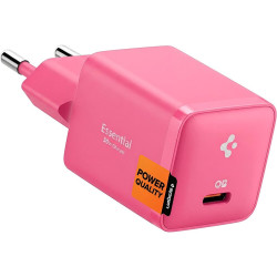 Φορτιστής Spigen EE301EU ArcStation Essential Τοίχου με 1 x Type-C 30W - Pink (ACH10449)