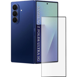 Tempered Glass Samsung Galaxy Z Fold8 Ultra Techsuit 111D Full Glue Full Face Αντιχαρακτικό Γυαλί Προστασίας Εξωτερικής Οθόνης - Black (5949419373310)