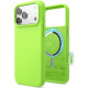 Θήκη iPhone 17 Pro Max Elago Magnetic Silicone Case Premium Σιλικόνης με MagSafe - Lime Green (ES17MSSC69PRO-LIGR)