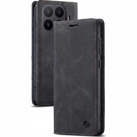 Θήκη Xiaomi 17T Pro Spacecase Wallet Πορτοφόλι - Black (5905719141684)