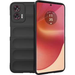 Θήκη Motorola Edge 50 Fusion Techsuit Magic Shield Σιλικόνης - Black (5949419199781)