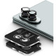 Tempered Glass Samsung Galaxy Z Fold8 Ringke Camera Lens Frame Glass Αντιχαρακτικό Γυαλί Προστασίας για Φακό Κάμερας 2 Τεμάχια - Black (8800380460577)