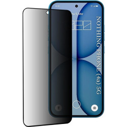 Tempered Glass Nothing Phone 4a Techsuit 111D Privacy Full Glue Full Face Αντιχαρακτικό Γυαλί Προστασίας Απορρήτου Οθόνης - Black (5949419364004)