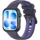 Λουράκι Huawei Watch Fit 5 / 5 Pro / 4 / 4 Pro / 3 Techsuit Watchband W084 Σιλικόνης - Purple (5949419369986)