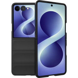 Θήκη Samsung Galaxy Z Flip8 Techsuit Magic Shield Σκληρή - Black (5949419374324)
