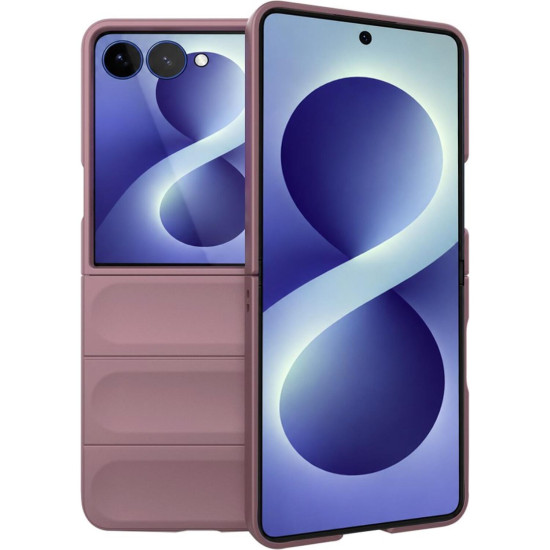 Θήκη Samsung Galaxy Z Flip8 Techsuit Magic Shield Σκληρή - Purple (5949419374270)