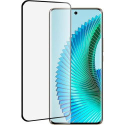 Tempered Glass Honor Magic6 Lite / Xiaomi Redmi Note 15 / Poco M8 Techsuit 111D Curved Full Glue Full Face Αντιχαρακτικό Γυαλί Προστασίας Οθόνης - Black (5949419080768)