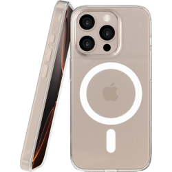 Θήκη iPhone 16 Pro Nekit Bare Thin Case Σκληρή Λεπτή Διάφανη με MagSafe 1.2mm - Transparent (8719246595134)