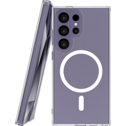 Θήκη Samsung Galaxy S24 Ultra Nekit Bare Thin Case Σκληρή Λεπτή Διάφανη με MagSafe 1.2mm - Transparent (8719246595110)