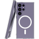 Θήκη Samsung Galaxy S24 Ultra Nekit Bare Thin Case Σκληρή Λεπτή Διάφανη με MagSafe 1.2mm - Transparent (8719246595110)